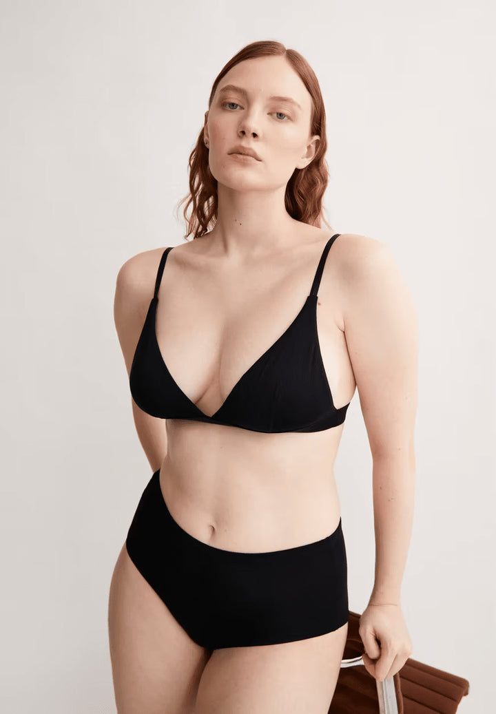 Osilaa Bralette - TENCEL™ Modal mix Underwear Armedangels Black S