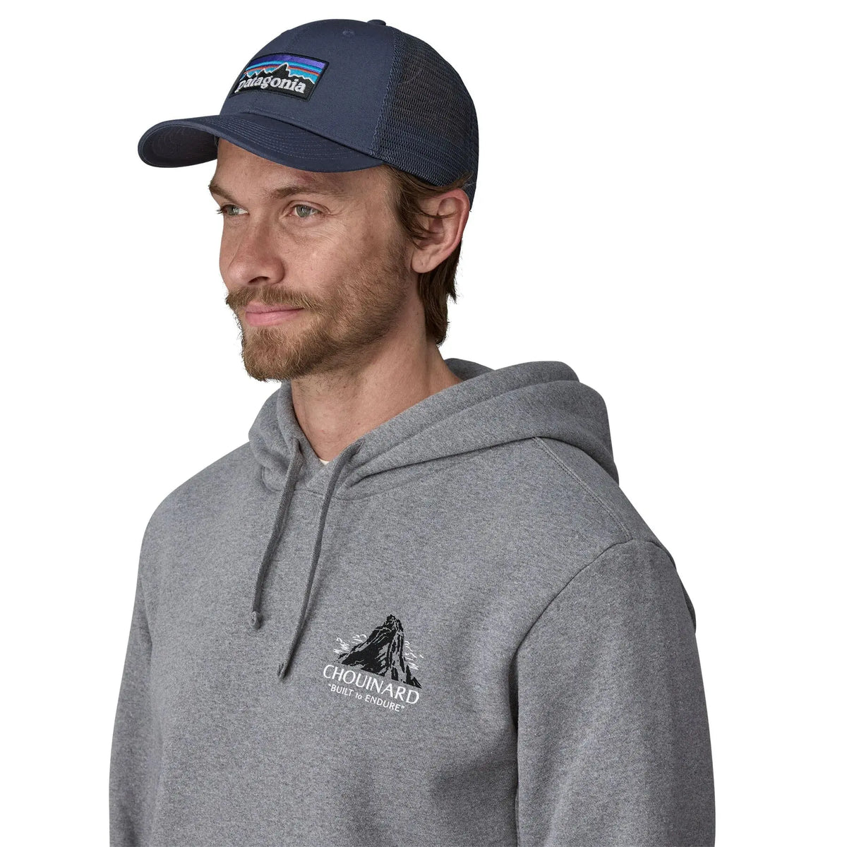 Patagonia P-6 LoPro Trucker Cap - Organic Cotton New Navy Headwear
