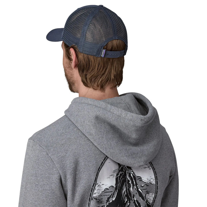 Patagonia P-6 LoPro Trucker Cap - Organic Cotton New Navy Headwear