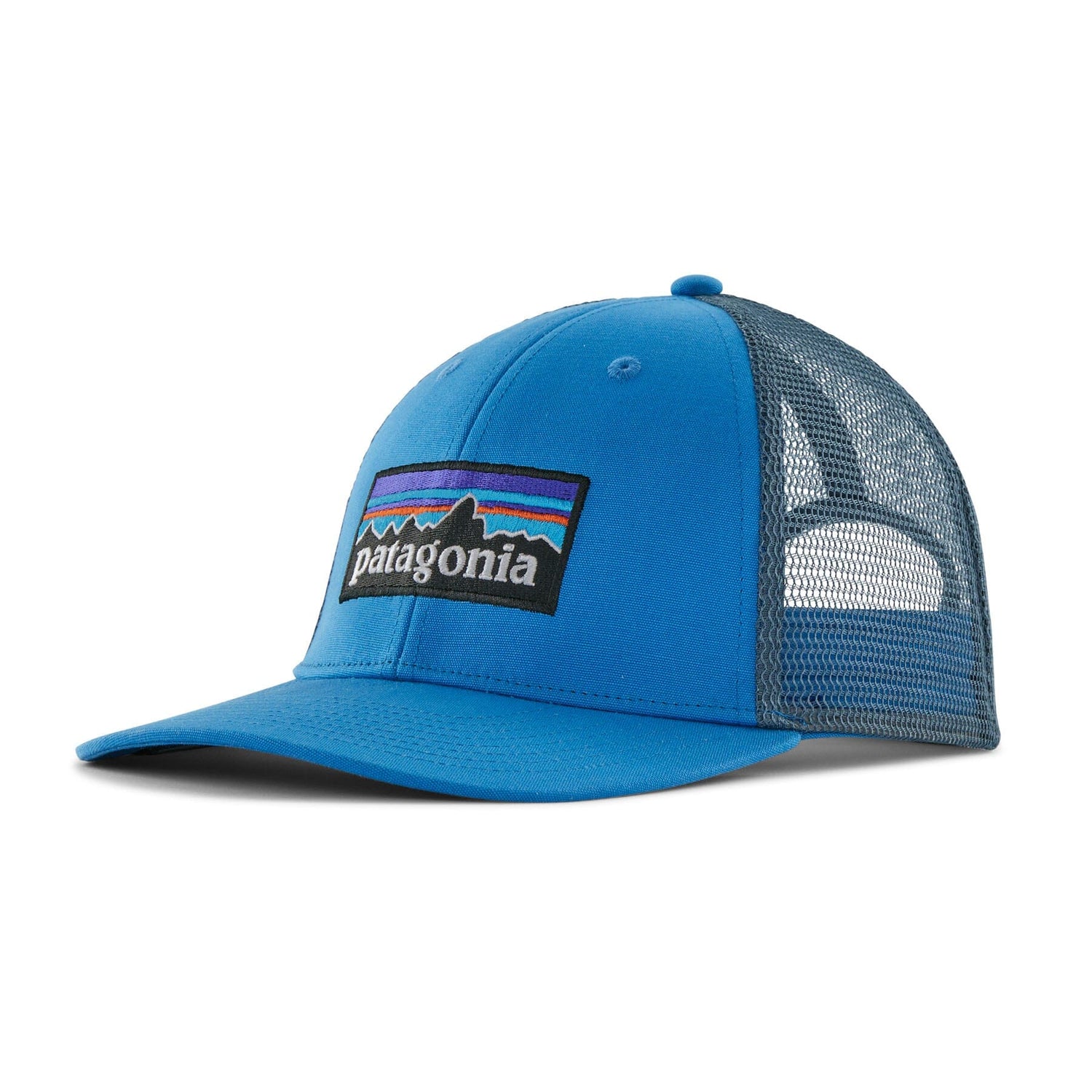 Patagonia P-6 LoPro Trucker Cap - Organic Cotton Vessel Blue Headwear
