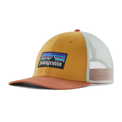 Patagonia P-6 LoPro Trucker Cap - Organic Cotton Pufferfish Gold Headwear