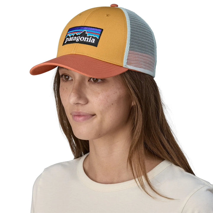 P-6 LoPro Trucker Cap - Organic Cotton Headwear Patagonia Pufferfish Gold