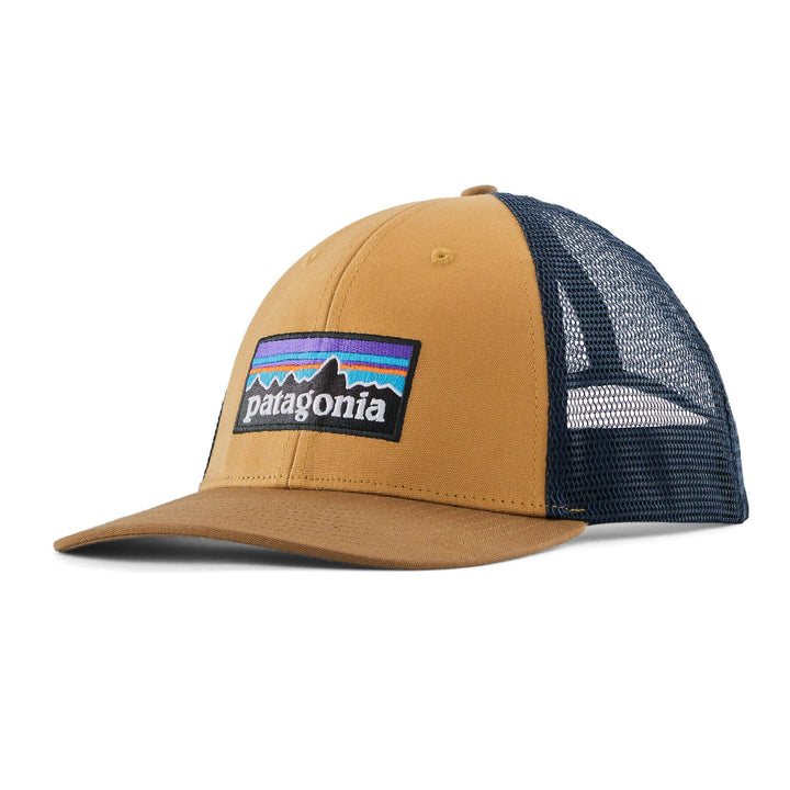 Patagonia P-6 LoPro Trucker Cap - Organic Cotton Talon Gold Headwear