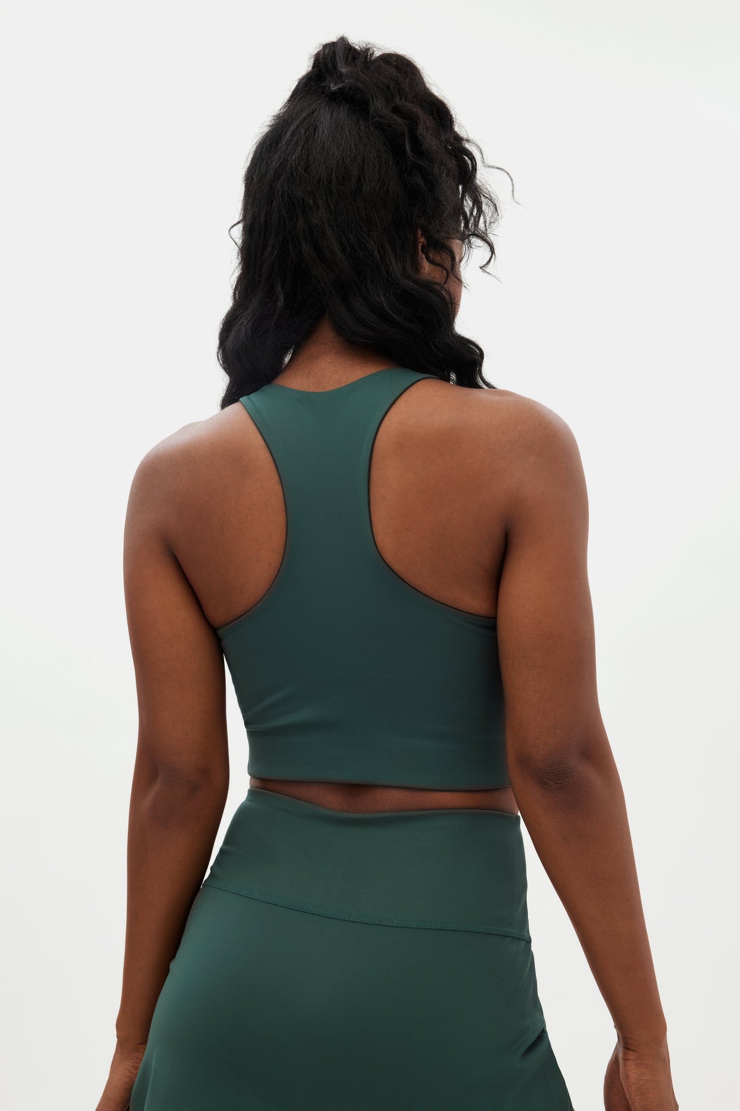 Olive Green Core Sports Bra – Just Strong