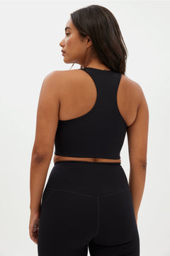 Girlfriend Collective Paloma Classic Sports Bra - Made from recycled plastic bottles Black Underwear