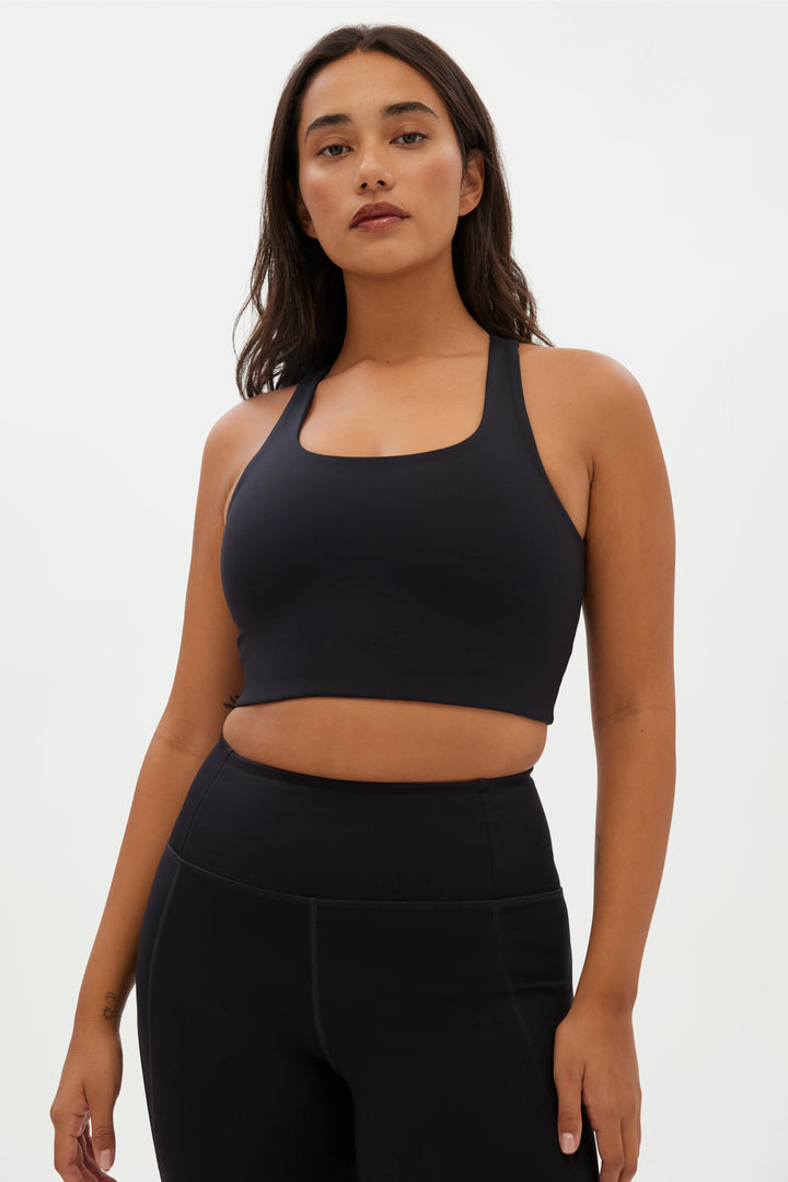 Paloma Classic Sports Bra - Made from recycled plastic bottles Underwear Girlfriend Collective Black XS