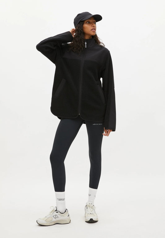 Röhnisch Phoebe Pile Jacket- Recycled polyester Black Jacket