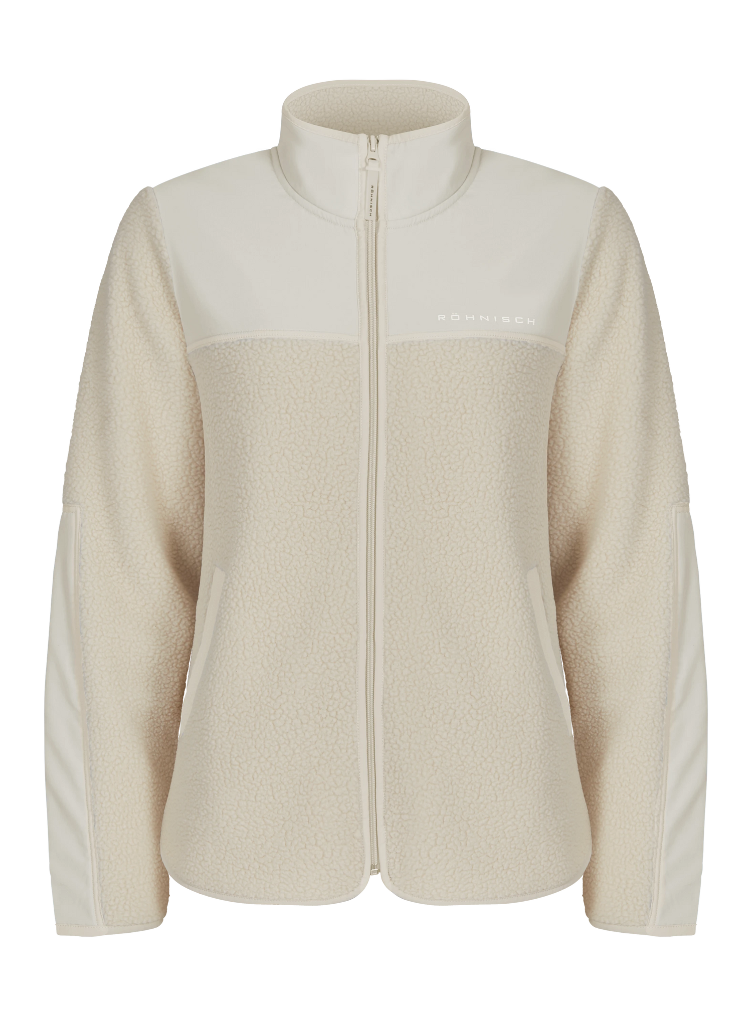 Röhnisch Phoebe Pile Jacket- Recycled polyester Vanilla Ice Jacket