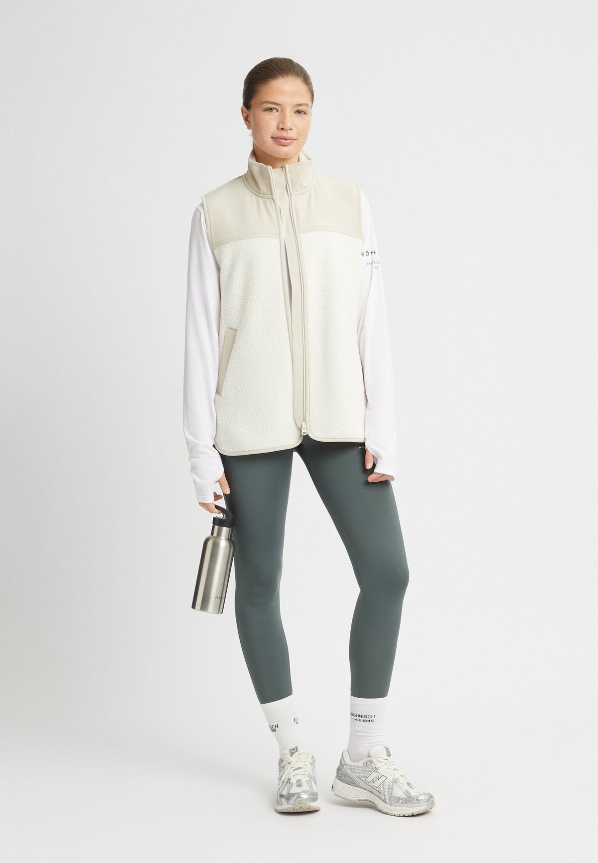 Röhnisch Phoebe Vest Peyote Beige Jacket