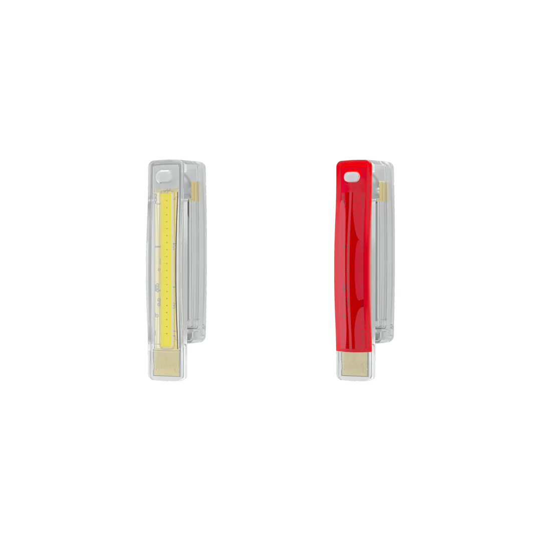 Knog Plus Free Twinpack lights - 20/40 Lumens Translucent Light