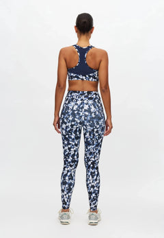Printed High Waist Tights Pants Röhnisch 