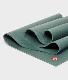 Manduka PROlite Yoga Mat 4.7 mm - OEKO-TEX Certified PVC Black Sage Standard Yoga equipment
