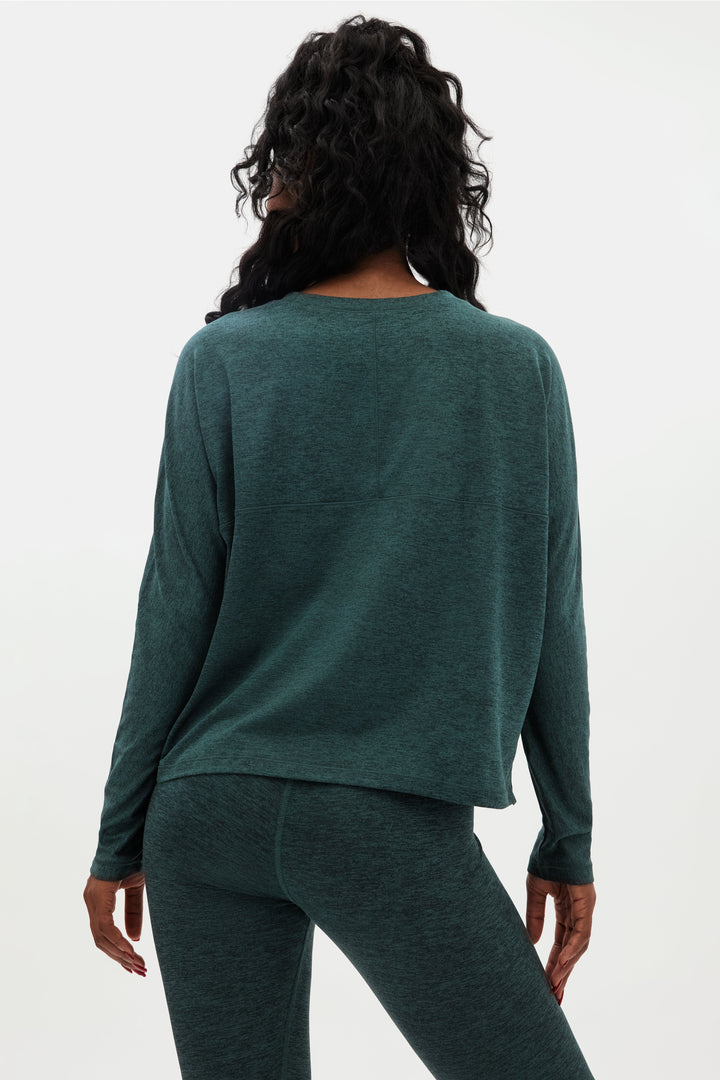 ReSet Long Sleeve Tee - Recycled PET Shirt Girlfriend Collective