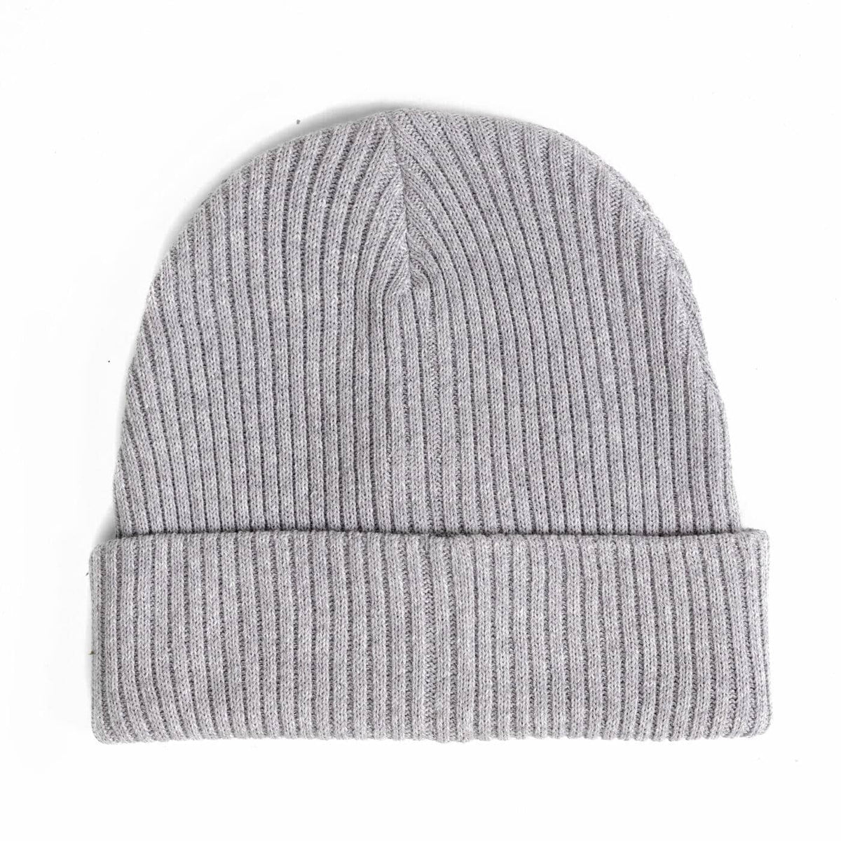 Rib Beanie Headwear Pure Waste Grey Melange 