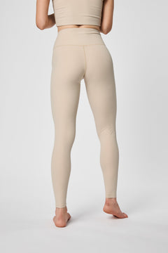 Girlfriend Collective RIB High-Rise Leggings - Made from recycled bottles Feather Pants