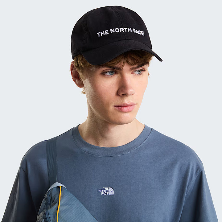Roomy Norm Cap Headwear The North Face TNF Black-Washed-Horizontal Logo 