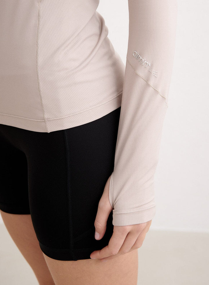 Running Zip Long Sleeve Shirt Aimn