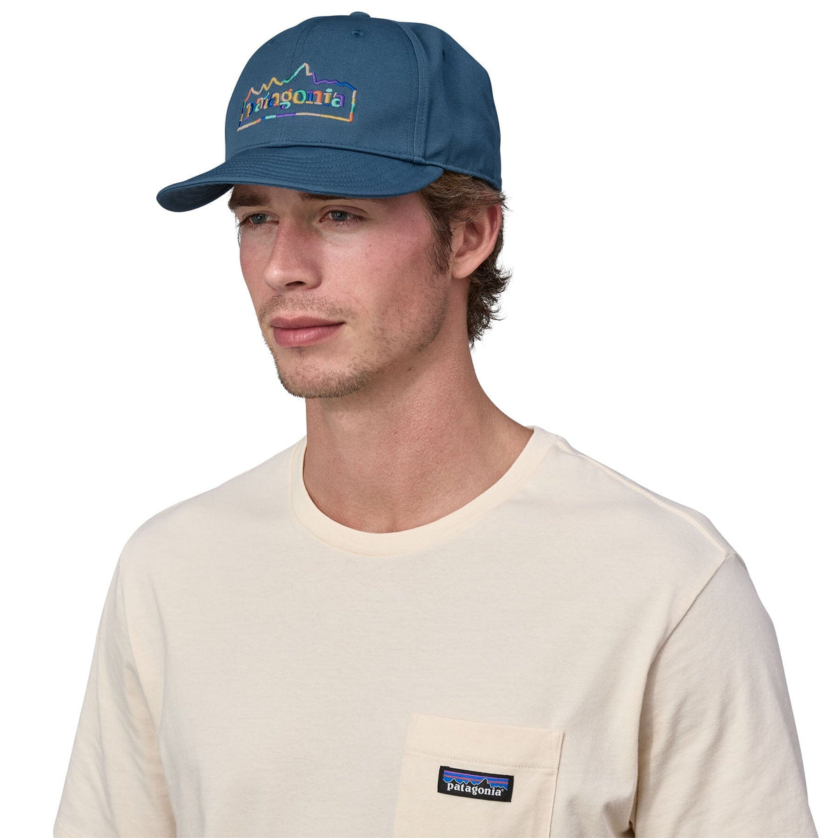 Patagonia Scrap Everyday Cap - Organic cotton Unity Fitz: Glass Blue ALL Headwear