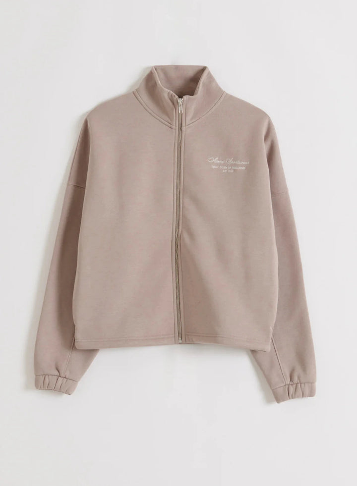 Script Zip Jacket Shirt Aimn 