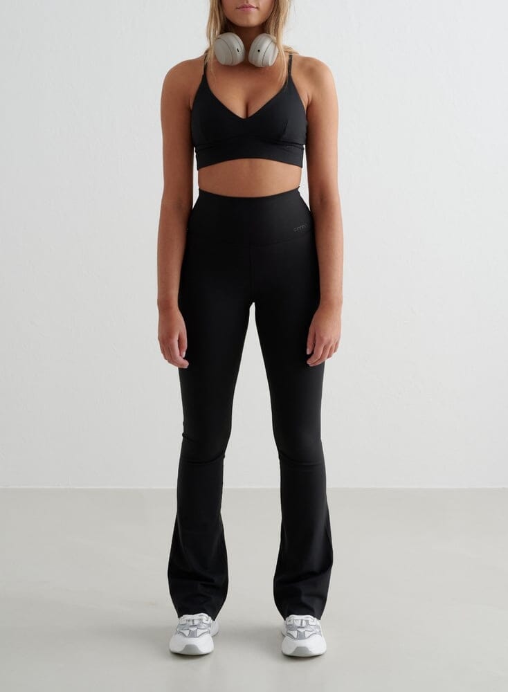 Sense Flare Tights Pants Aimn Black XS 