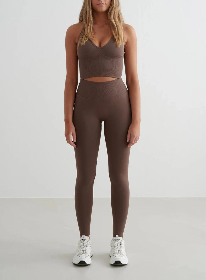 Shape Seamless Tights Tights Aimn Macchiato S