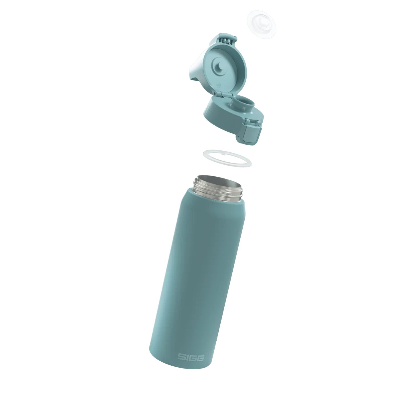 SIGG Shield Therm One - Recycled stainless steel Morning Blue Cutlery
