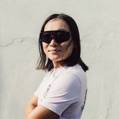 CHPO Siri Sunglasses - Recycled plastic Black Black Sunglasses
