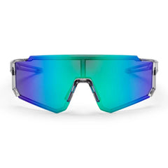CHPO Siri Sunglasses - Recycled plastic Grey Rainbow Mirror Sunglasses