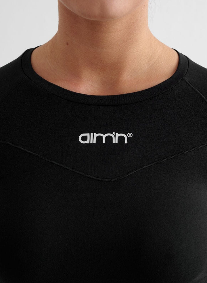 Soft Basic Long Sleeve Tops Aimn