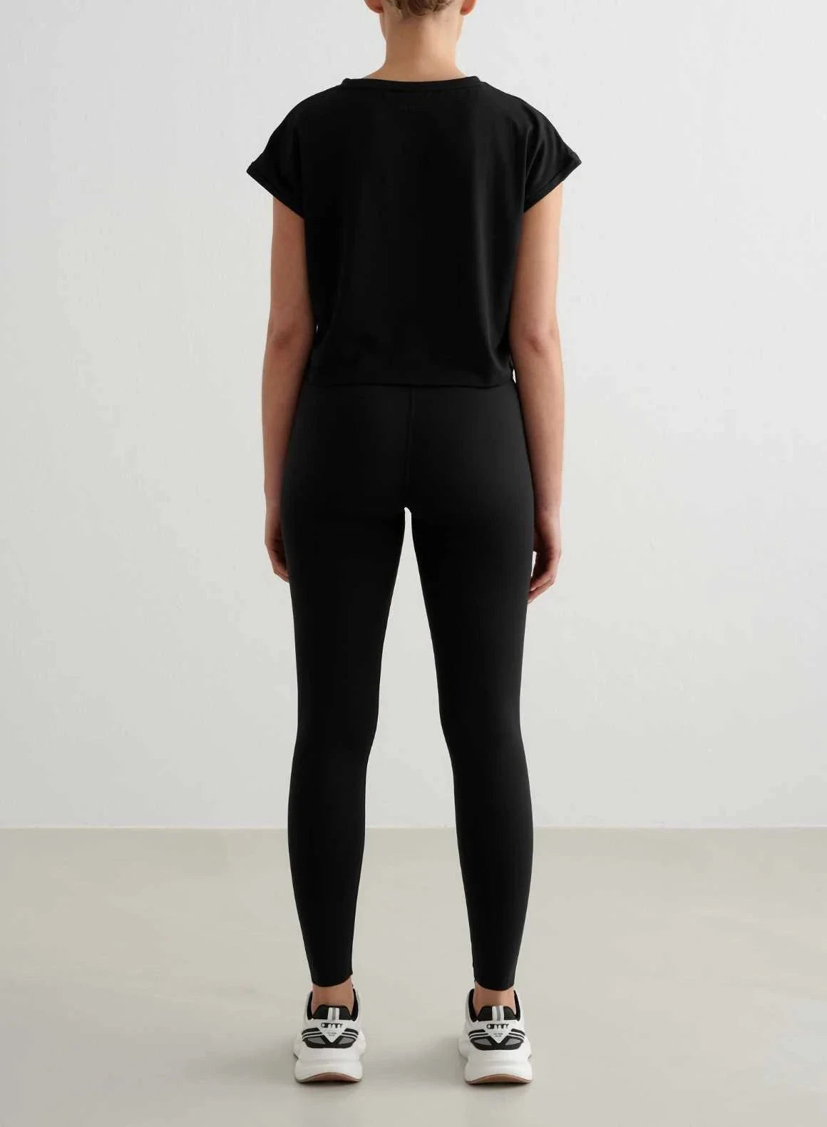 Soft Basic Roll Sleeve Top Tops Aimn