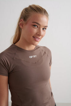 Soft Basic Short Sleeve Tops Aimn