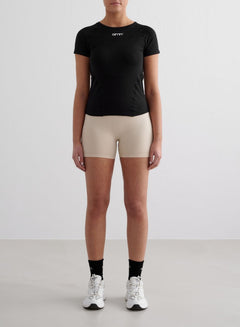 Soft Basic Short Sleeve Tops Aimn