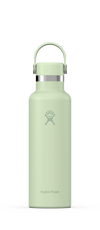 Standard Mouth bottle 0.71l/24oz - BPA Free Stainless Steel Cutlery Hydro Flask Aloe