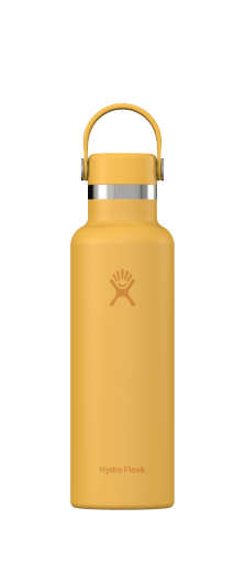 Hydro Flask Standard Mouth bottle 0.71l/24oz - BPA Free Stainless Steel Sunbeam Cutlery