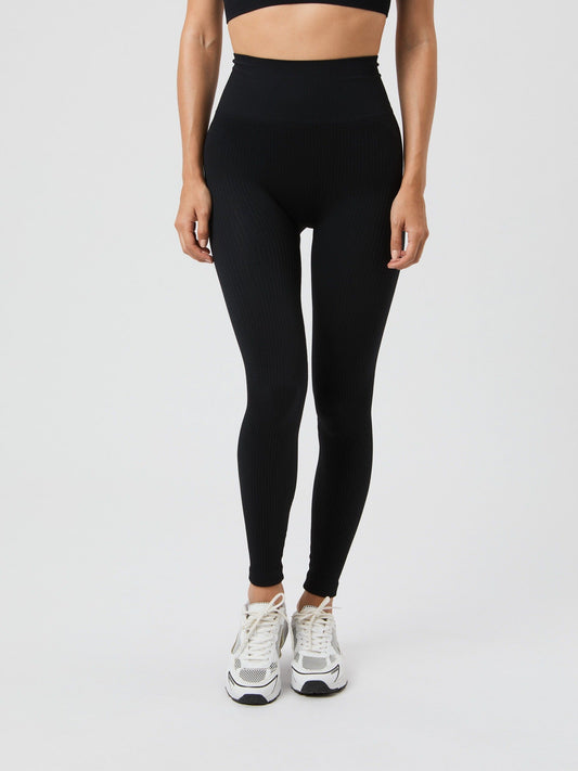 Björn Borg - Studio Seamless Ribbed Tights - Weekendbee - sustainable sportswear
