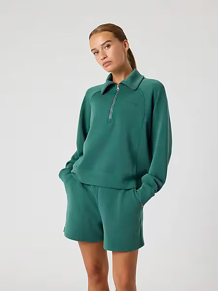 Studio Soft Halfzip Sweatshirt Shirt Björn Borg Mallard Green XS 