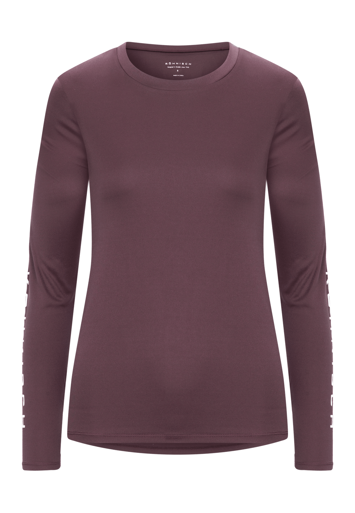 Team Logo Long Sleeve - 100% recycled polyester Shirt Röhnisch