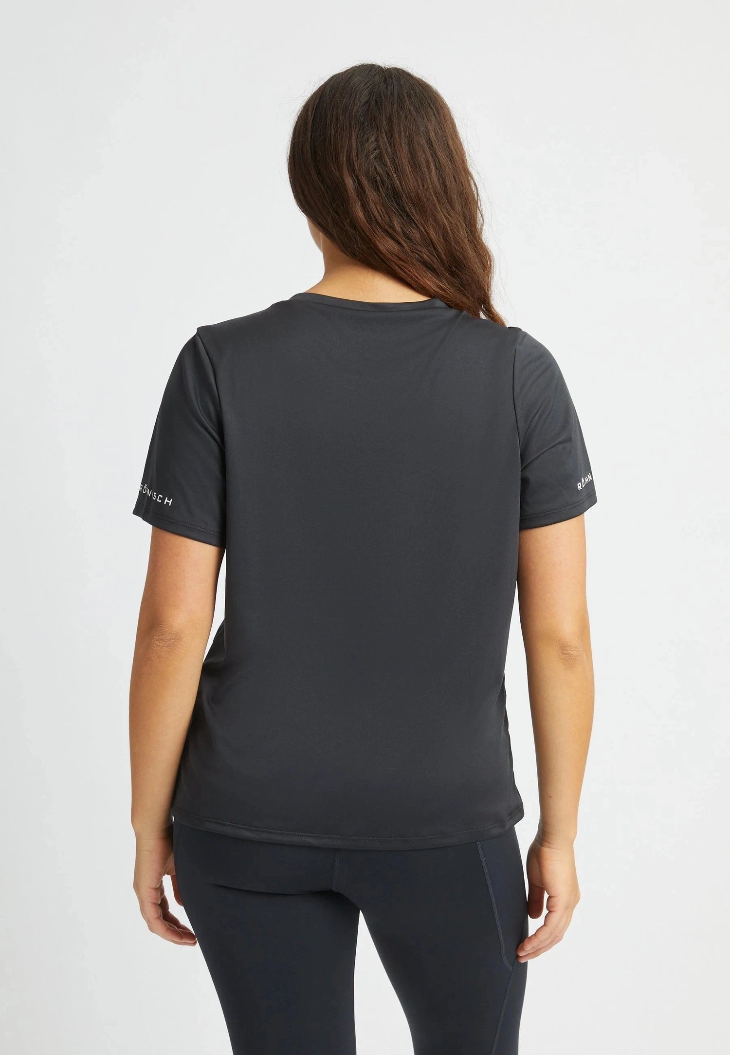 Röhnisch Team Logo Tee Black Shirt