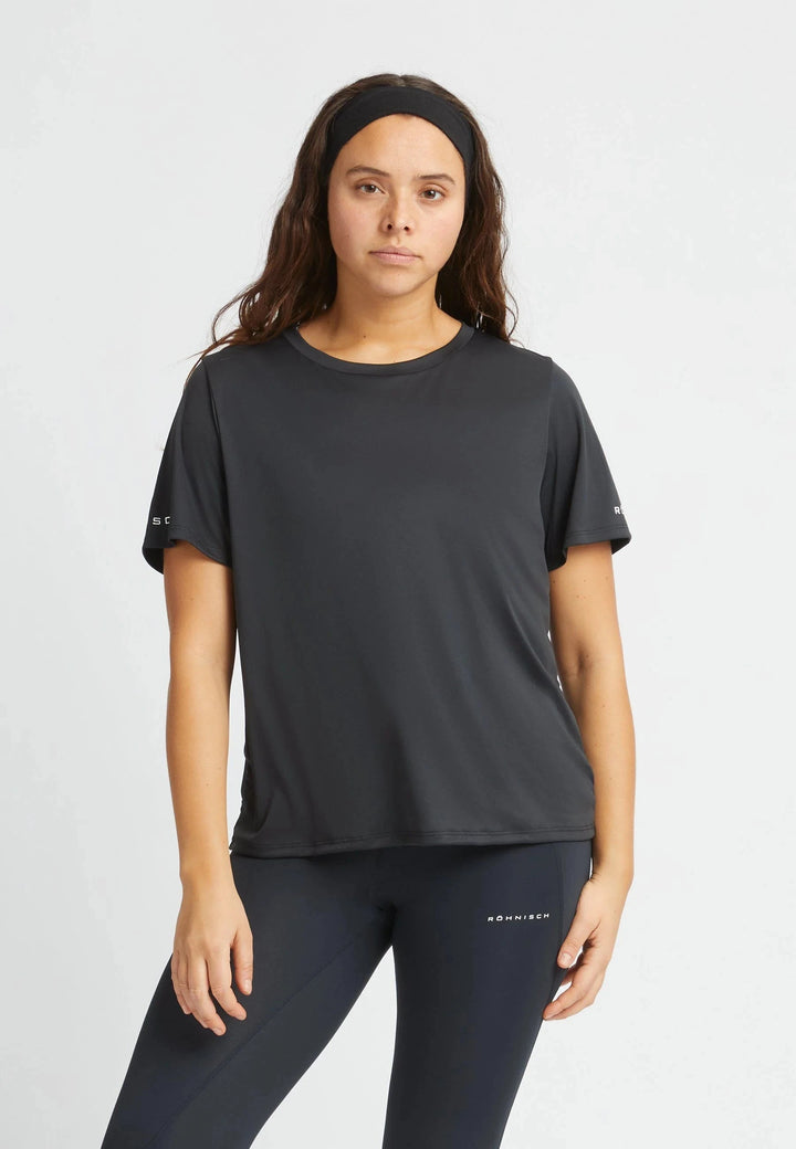 Team Logo Tee Shirt Röhnisch Black S