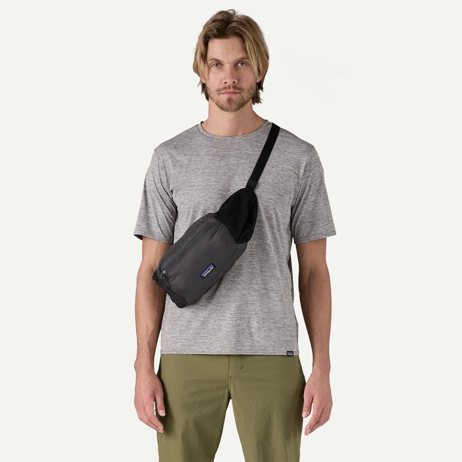 Patagonia Terravia Hip Bag 5L - Recycled Nylon Black Bags