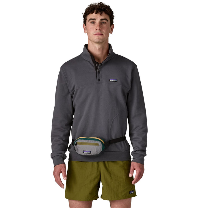 Patagonia Terravia Mini Hip Bag 1L - Recycled Nylon Patchwork: Noble Grey Bags