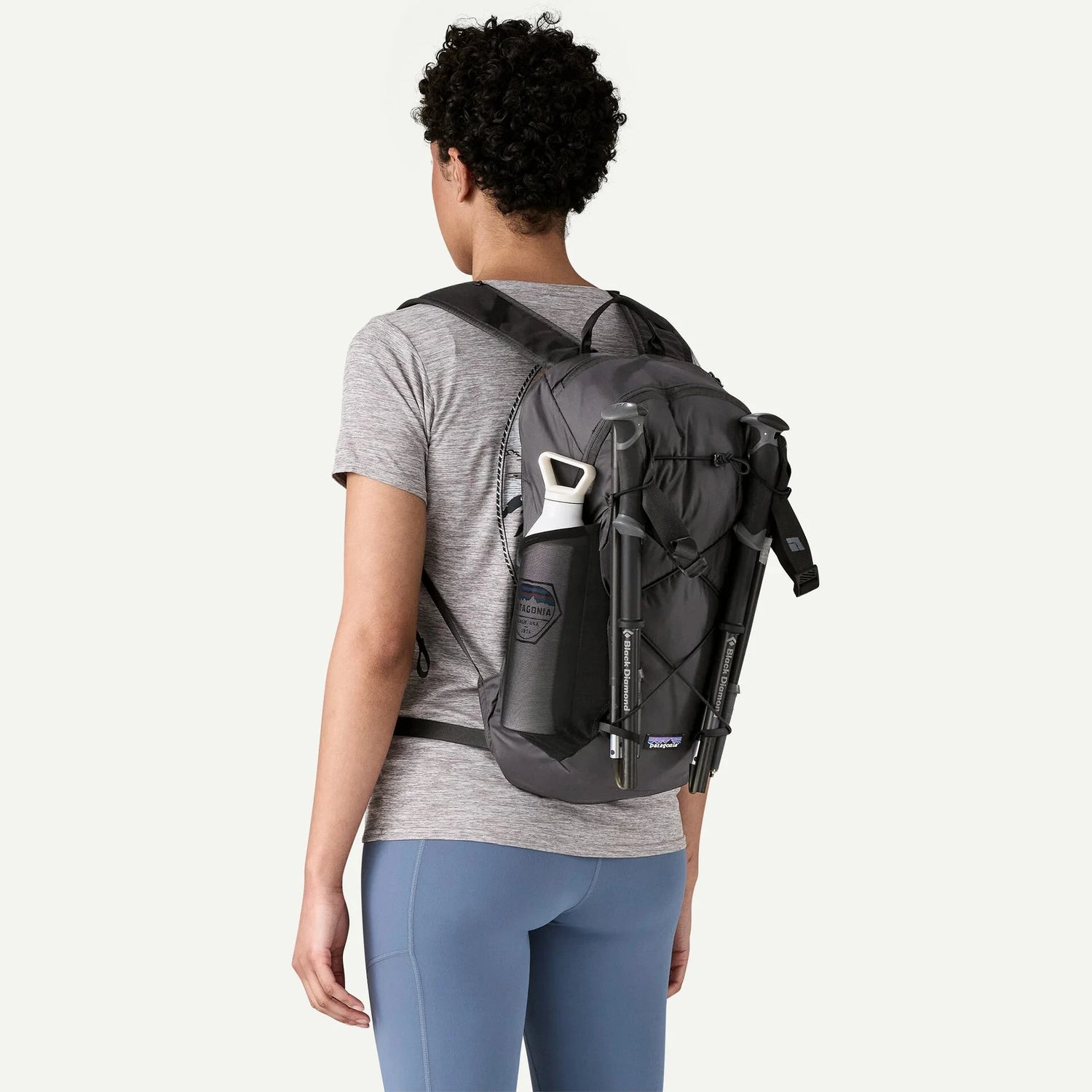 Patagonia Terravia Pack 14L - 100% Recycled Nylon Black Bags