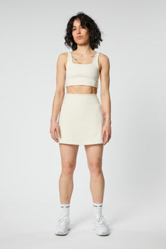 Girlfriend Collective - The Skort High-Rise - Made from Recycled Plastic Bottles - Weekendbee - sustainable sportswear
