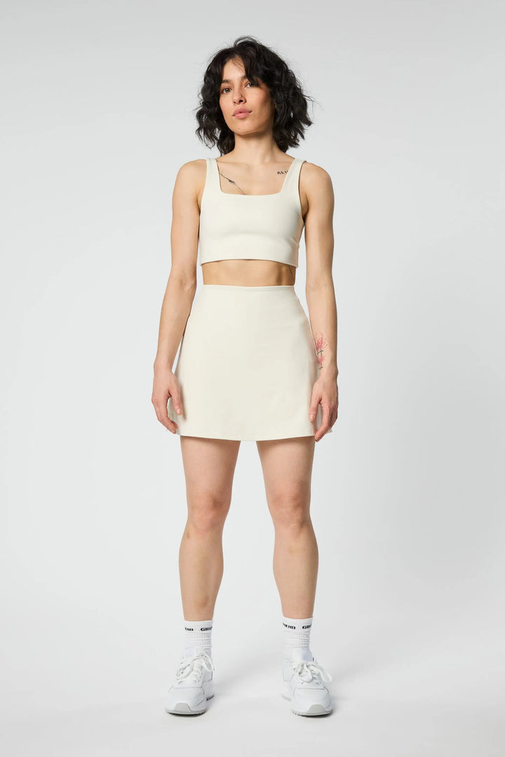 The Skort High-Rise - Made from Recycled Plastic Bottles Skirt Girlfriend Collective