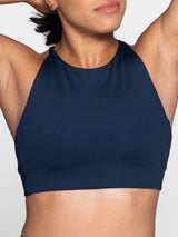 Girlfriend Collective Topanga sports Bra - Made from recycled plastic bottles Midnight Underwear