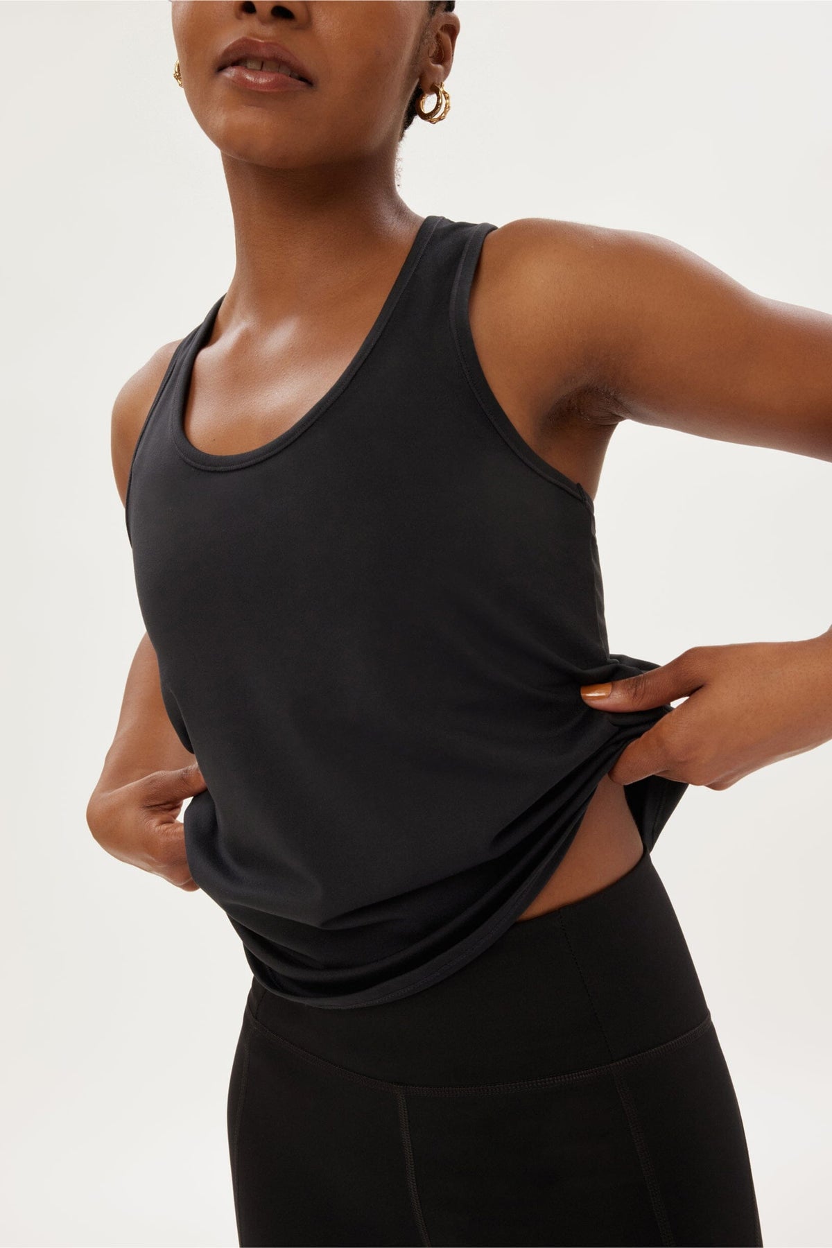 Train Relaxed Tank - Made from Recycled PET Shirt Girlfriend Collective