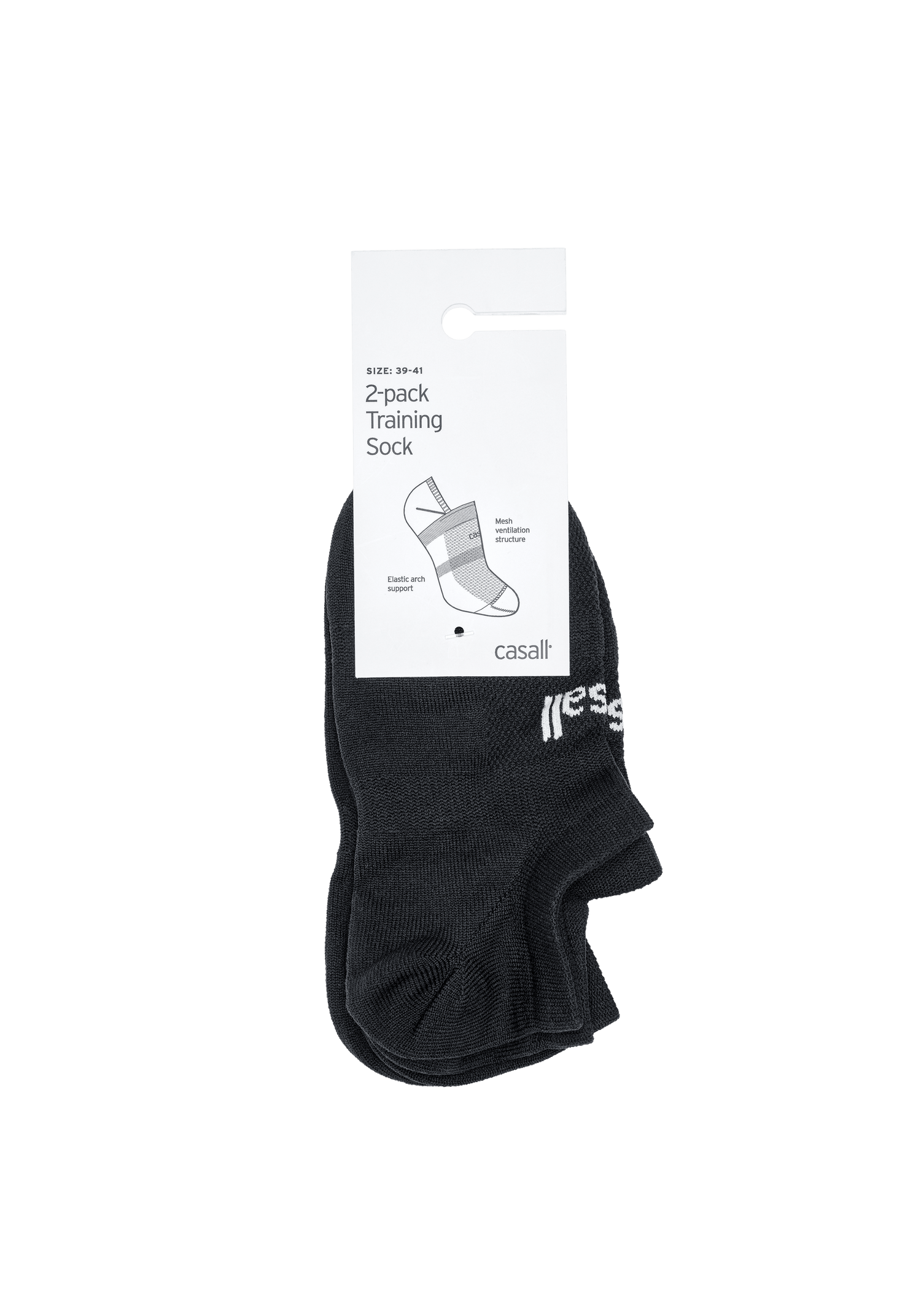 Casall Training Sock 2-pack Black Socks
