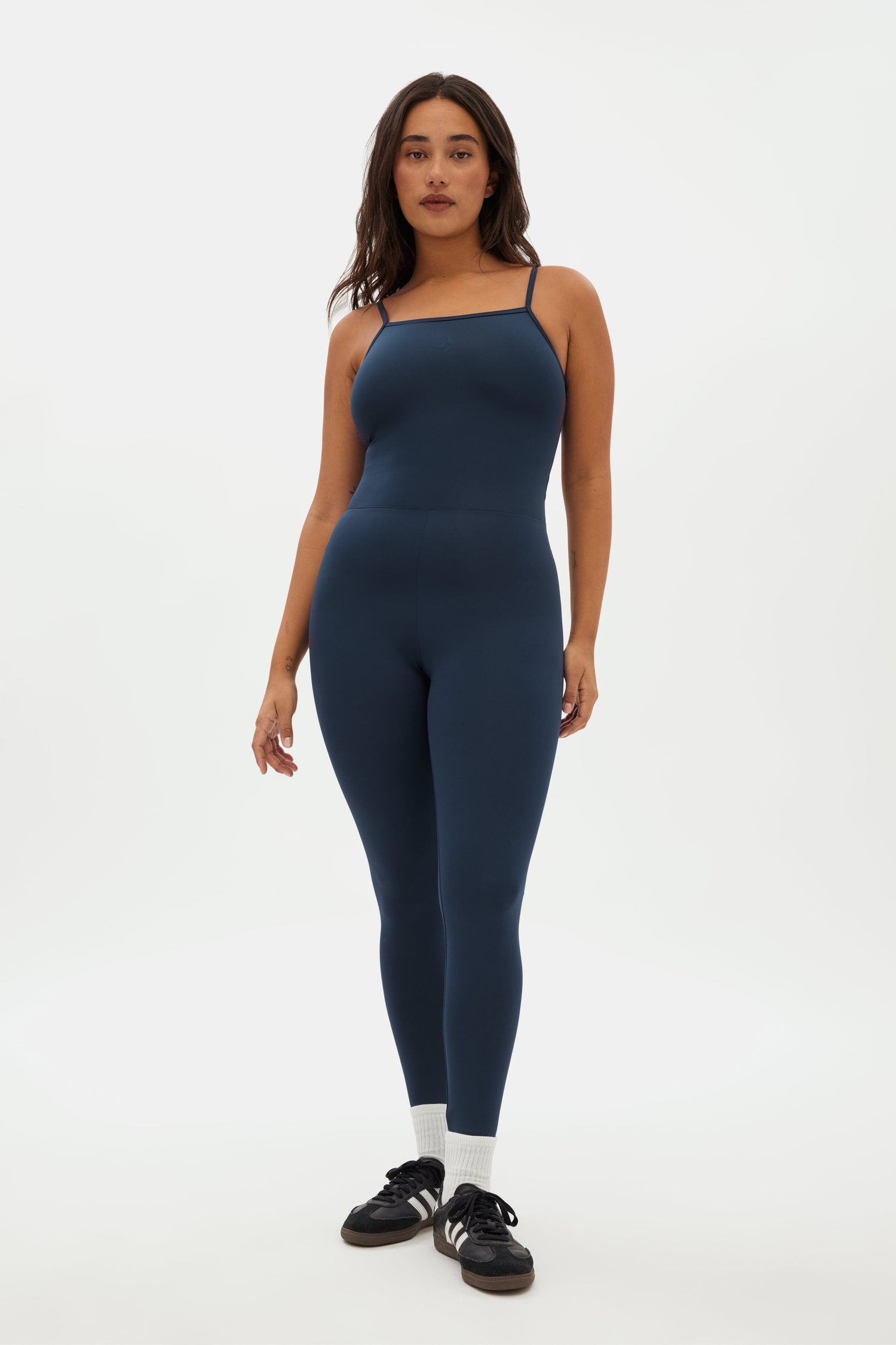 Girlfriend Collective Training & Yoga Unitard - Made from recycled plastic bottles Midnight Onepieces
