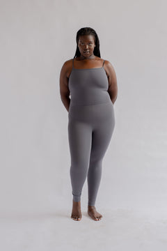 Girlfriend Collective Training & Yoga Unitard - Made from recycled plastic bottles Moon XS Onepieces