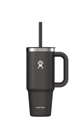 Hydro Flask 24 OZ (710 ml) TRAVEL TUMBLER - BPA free Stainless Steel Black Cutlery